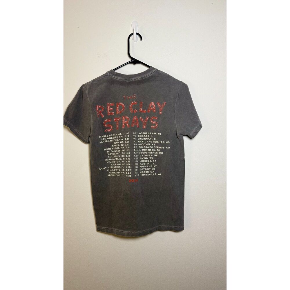 The Red Clay Strays Get Right Tour 2025 Comfort Colors T Shirt Small Concert Tee